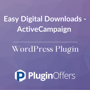 Easy Digital Downloads - ActiveCampaign WordPress Plugin - Plugin Offers