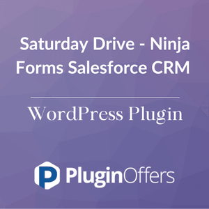 Saturday Drive - Ninja Forms Salesforce CRM WordPress Plugin - Plugin Offers