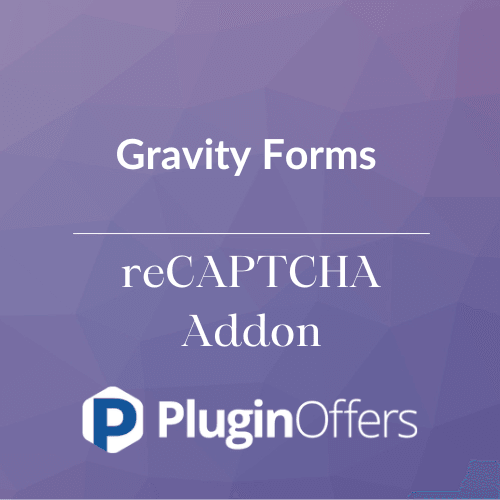 Gravity Forms reCAPTCHA Addon - Plugin Offers