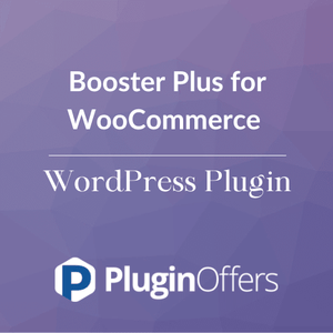 Booster Plus for WooCommerce WordPress Plugin - Plugin Offers