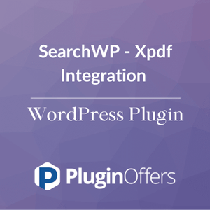 SearchWP - Xpdf Integration WordPress Plugin - Plugin Offers