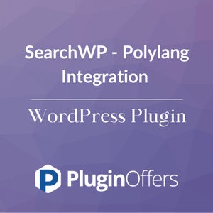 SearchWP - Polylang Integration WordPress Plugin - Plugin Offers