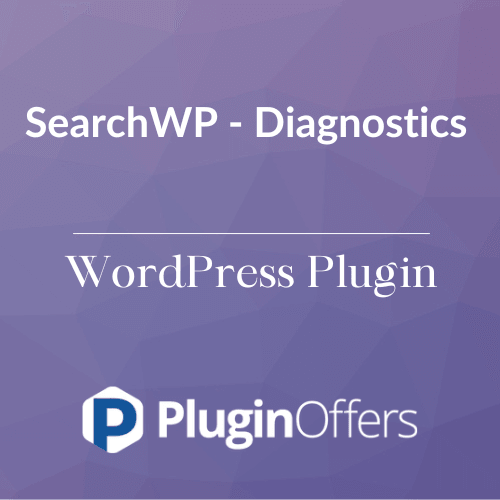 SearchWP - Diagnostics WordPress Plugin - Plugin Offers