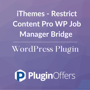 iThemes - Restrict Content Pro WP Job Manager Bridge WordPress Plugin - Plugin Offers