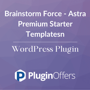 Brainstorm Force - Astra Premium Starter Templates WordPress Plugin - Plugin Offers