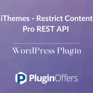 iThemes - Restrict Content Pro REST API WordPress Plugin - Plugin Offers