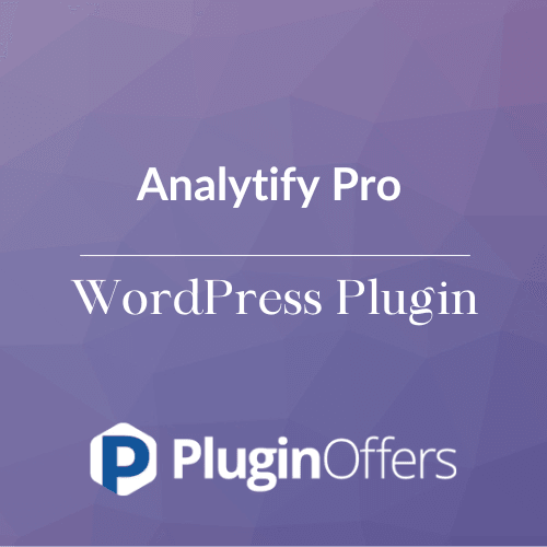 Analytify Pro WordPress Plugin - Plugin Offers