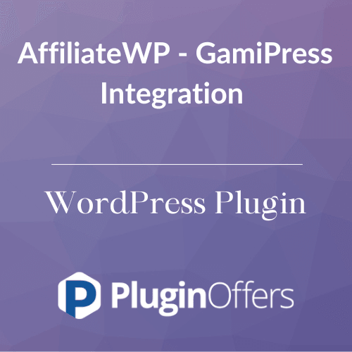 AffiliateWP - GamiPress Integration WordPress Plugin - Plugin Offers
