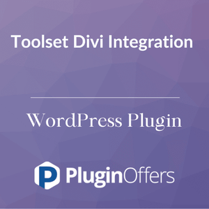Toolset Divi Integration WordPress Plugin - Plugin Offers