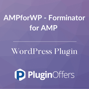 AMPforWP - Forminator for AMP WordPress Plugin - Plugin Offers