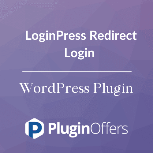 LoginPress Redirect Login WordPress Plugin - Plugin Offers