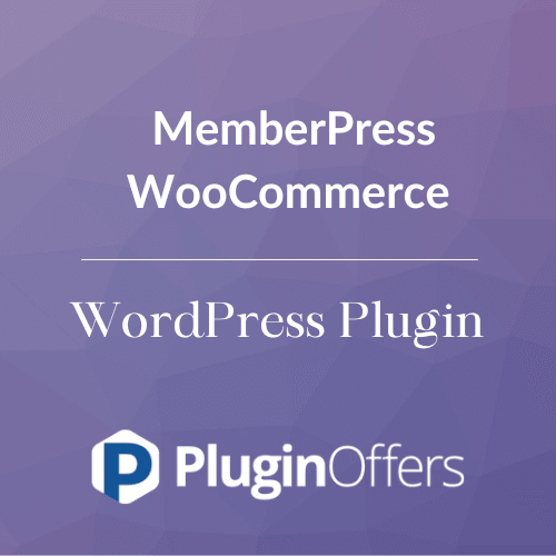 MemberPress WooCommerce WordPress Plugin - Plugin Offers
