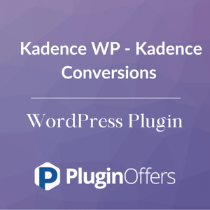 Kadence WP - Kadence Conversions WordPress Plugin - Plugin Offers
