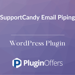 SupportCandy Email Piping WordPress Plugin - Plugin Offers