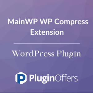 MainWP WP Compress Extension WordPress Plugin - Plugin Offers