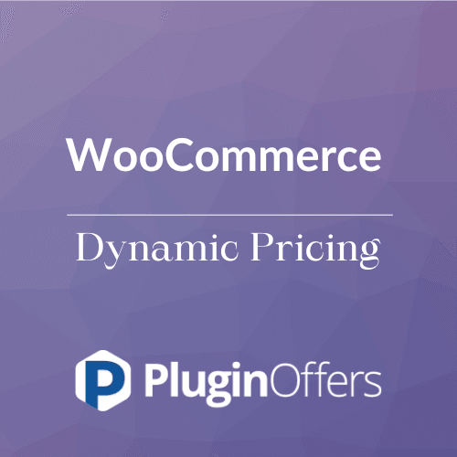 WooCommerce Dynamic Pricing - Plugin Offers