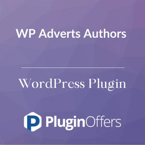 WP Adverts Authors WordPress Plugin - Plugin Offers