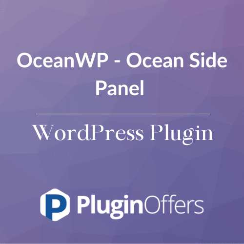 OceanWP - Ocean Side Panel WordPress Plugin - Plugin Offers