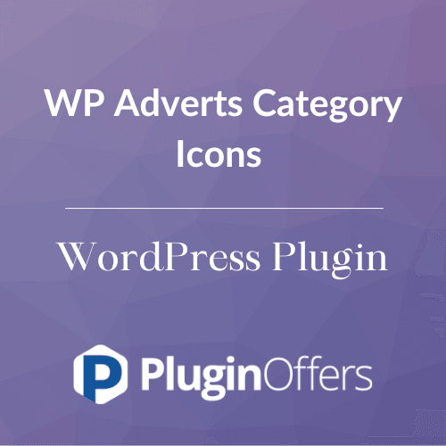 WP Adverts Category Icons WordPress Plugin - Plugin Offers