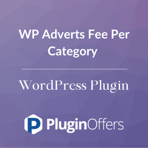 WP Adverts Fee Per Category WordPress Plugin - Plugin Offers