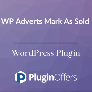 WP Adverts Mark As Sold WordPress Plugin - Plugin Offers