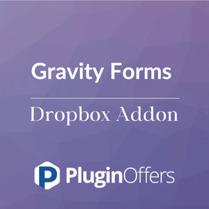 Gravity Forms Dropbox Addon - Plugin Offers