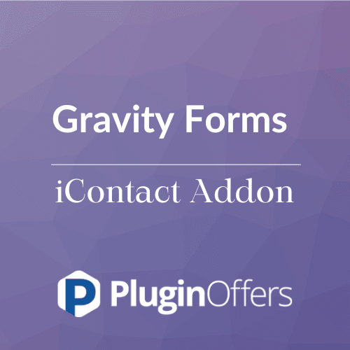 Gravity Forms iContact Addon - Plugin Offers