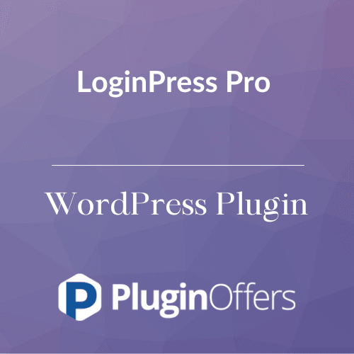 LoginPress Pro WordPress Plugin - Plugin Offers