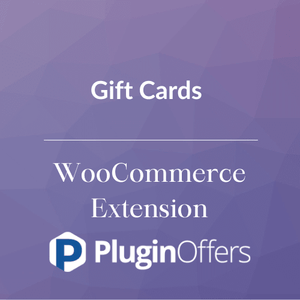 WooCommerce Gift Cards Extension - Plugin Offers