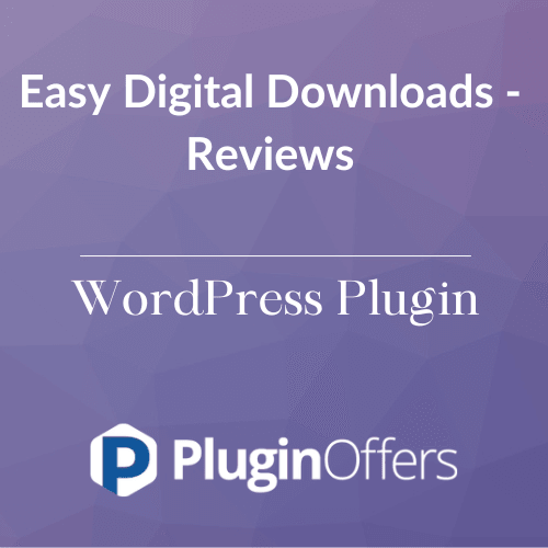 Easy Digital Downloads - Reviews WordPress Plugin - Plugin Offers