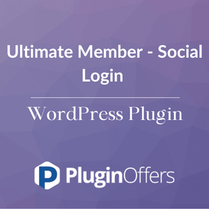Ultimate Member - Social Login WordPress Plugin - Plugin Offers