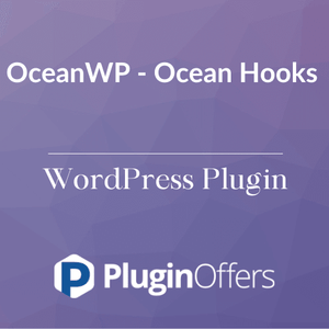 OceanWP - Ocean Hooks WordPress Plugin - Plugin Offers