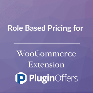 Role Based Pricing for WooCommerce Extension - Plugin Offers
