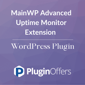 MainWP Advanced Uptime Monitor Extension WordPress Plugin - Plugin Offers