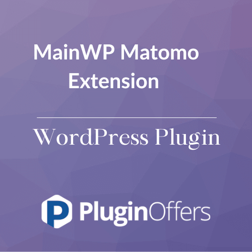 MainWP Matomo Extension WordPress Plugin - Plugin Offers
