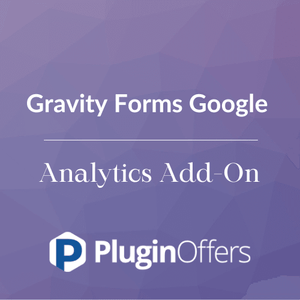 Gravity Forms Google Analytics Add-On - Plugin Offers