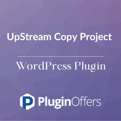 UpStream Copy Project WordPress Plugin - Plugin Offers