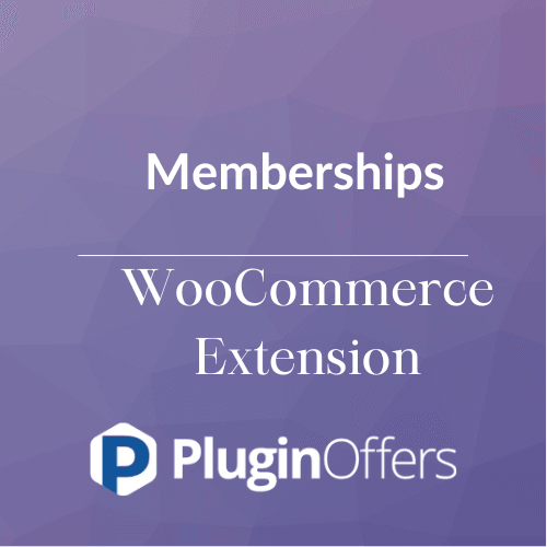 Memberships WooCommerce Extension - Plugin Offers
