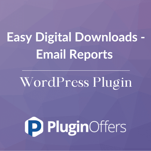 Easy Digital Downloads - Email Reports WordPress Plugin - Plugin Offers