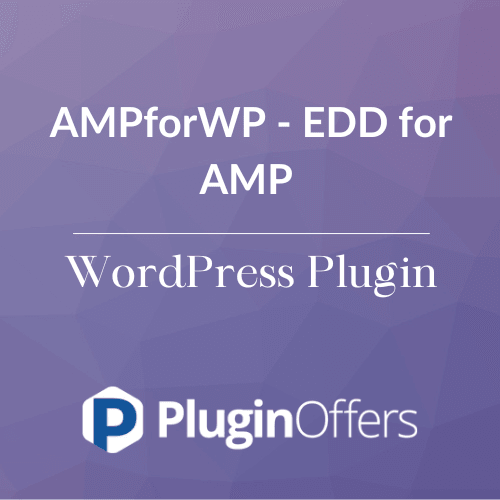 AMPforWP - Formidable forms for AMP WordPress Plugin - Plugin Offers