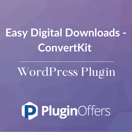 Easy Digital Downloads - ConvertKit WordPress Plugin - Plugin Offers